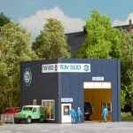Busch 1369 - H0 - TÜV Süd-Center